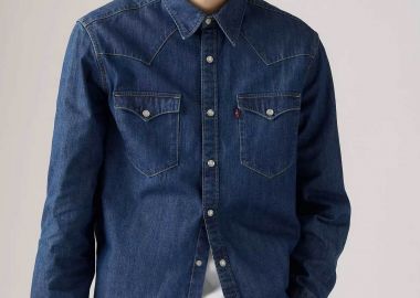 Levi's® ανδρικό denim πουκάμισο με τσέπες Standard Fit 