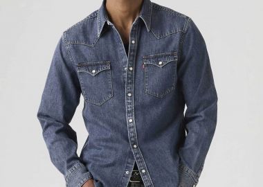 Levi's® ανδρικό denim πουκάμισο Standard Fit 