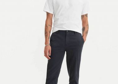 Levi's® ανδρικό παντελόνι chino μονόχρωμο Slim Fit - 171990013 Μπλε Σκούρο - LEVI'S - 