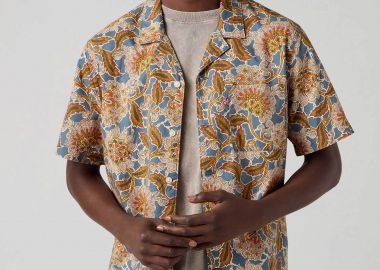 Levi's® ανδρικό πουκάμισο κοντομάνικο με all-over print Standard Fit 