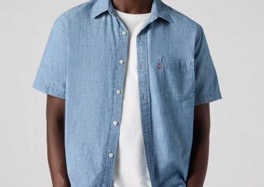 Levi's® ανδρικό πουκάμισο κοντομάνικο με τσέπη Standard Fit 