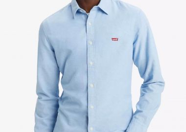 Levi's® ανδρικό πουκάμισο μονόχρωμο Slim Fit - 866250005 Γαλάζιο - LEVI'S - 