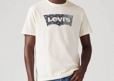 Levi's® ανδρικό T-shirt με σταμπωτό λογότυπο Standard Fit 
