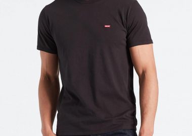 Levi's® ανδρικό T-shirt μονόχρωμο με λογότυπο Regular Fit 