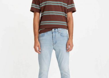 Levi's® ανδρικό τζην παντελόνι με logo patches πίσω Slim fit 