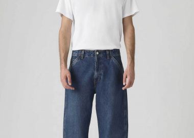 Levi's® ανδρικό τζιν παντελόνι πεντάτσεπο Baggy Barrel Fit - 0057O0001 Denim Blue Σκούρο - LEVI'S - 