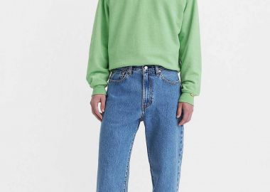 Levi's® ανδρικό τζην παντελόνι πεντάτσεπο Blue Essentials Straight Loose Fit 