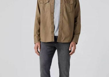 Levi's® ανδρικό τζιν παντελόνι πεντάτσεπο Grey Stonewash Slim Fit 