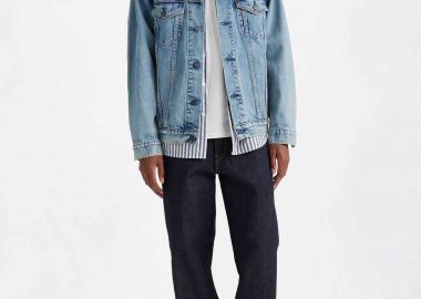 Levi's® ανδρικό τζιν παντελόνι πεντάτσεπο Loose Straight Fit ''568™'' - 290370078 Denim Blue Σκούρο - LEVI'S - 