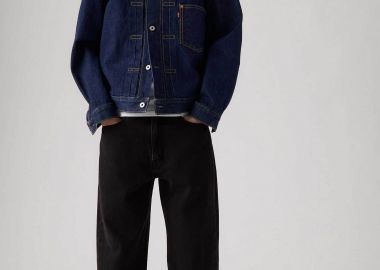 Levi's® ανδρικό τζιν παντελόνι πεντάτσεπο με logo patch Loose Fit 