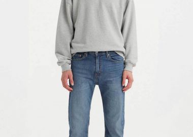 Levi's® ανδρικό τζιν παντελόνι πεντάτσεπο με logo patch Regular Fit 
