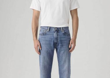 Levi's® ανδρικό τζιν παντελόνι πεντάτσεπο Relaxed Straight Fit ''555™'' - 000LO0053 Denim Blue - LEVI'S - 