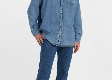 Levi's® ανδρικό τζιν παντελόνι πεντάτσεπο Stonewash Straight Fit 