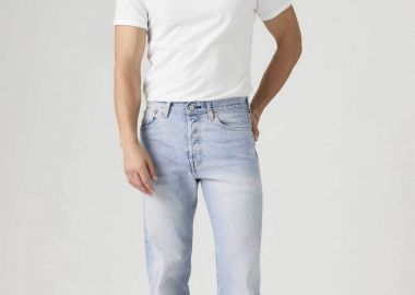 Levi's® ανδρικό τζιν παντελόνι πεντάτσεπο Straight Fit 