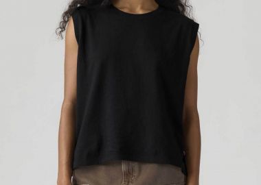 Levi's® γυναικεία αμάνικη μπλούζα Relaxed Boxy Fit - A87940020 Μαύρο - LEVI'S - 