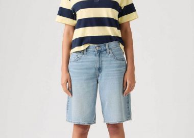 Levi's® γυναικεία denim βερμούδα πεντάτσεπη Baggy Fit 