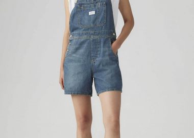 Levi's® γυναικεία denim ολόσωμη φόρμα με σορτς Relaxed Fit 