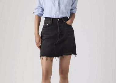 Levi's® γυναικεία mini φούστα denim πεντάτσεπη Regular Fit 