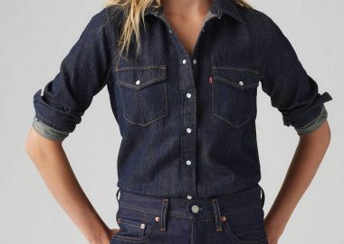 Levi's® γυναικείο denim πουκάμισο Standard Fit 