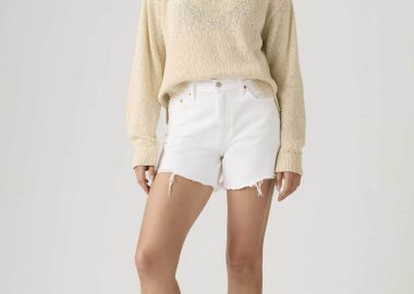Levi's® γυναικείο denim σορτς ψηλόμεσο πεντάτσεπο Relaxed Fit 