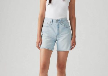 Levi's® γυναικείο denim σορτς ψηλόμεσο πεντάτσεπο Vintage Fit 