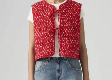 Levi's® γυναικείο γιλέκο με all-over print Standard Fit 