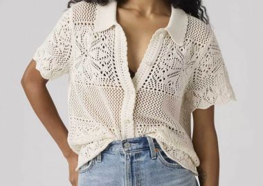 Levi's® γυναικείο πλεκτό πουκάμισο Relaxed Fit 
