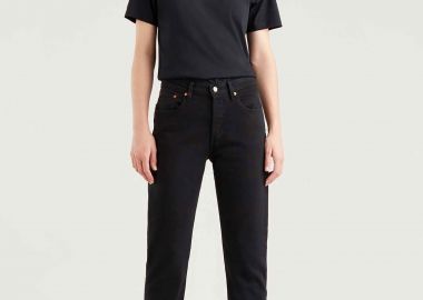 Levi's® γυναικείο ψηλόμεσο τζιν παντελόνι cropped 