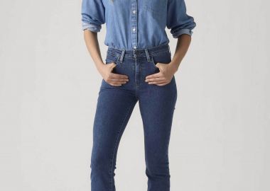 Levi's® γυναικείο ψηλόμεσο τζιν παντελόνι πεντάτσεπο Slim Bootcut Fit 