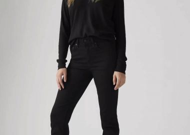Levi's® γυναικείο ψηλόμεσο τζιν παντελόνι πεντάτσεπο Slim Straight Fit 