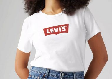 Levi's® γυναικείο T-shirt με logo print Standard Fit 
