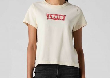 Levi's® γυναικείο T-shirt με λογότυπο Standard Fit 