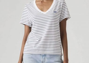 Levi's® γυναικείο T-shirt με ριγέ σχέδιο Standard Fit 