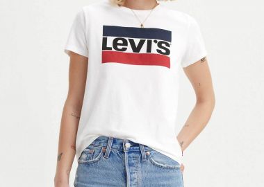 Levi's® γυναικείο T-shirt μονόχρωμο 