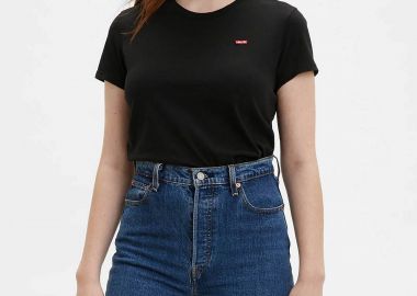 Levi's® γυναικείο T-shirt μονόχρωμο 