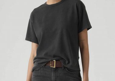 Levi's® γυναικείο T-shirt μονόχρωμο Relaxed Fit 