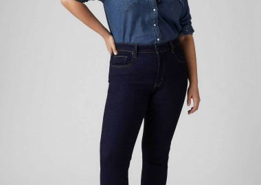 Levi's® γυναικείο τζιν παντελόνι 724™ High Rise Straight - 188830227 Denim Blue Σκούρο - LEVI'S - 