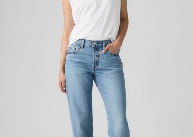 Levi's® γυναικείο τζιν παντελόνι πεντάτσεπο Loose Straight Fit 