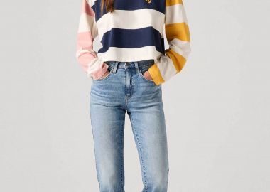 Levi's® γυναικείο τζιν παντελόνι ψηλόμεσο πεντάτσεπο Slim Fit 