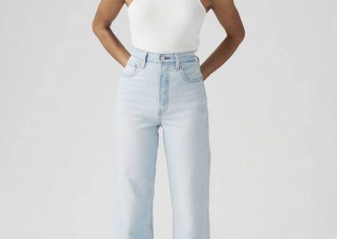 Levi's® γυναικείο τζιν παντελόνι ψηλόμεσο πεντάτσεπο Slim Straight Fit 
