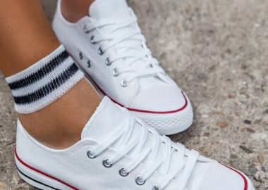 ΛΕΥΚΑ ΠΑΝΙΝΑ ΠΑΠΟΥΤΣΙΑ - SUPER WHITE -  - 