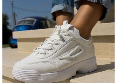 ΛΕΥΚΑ SNEAKERS-SHARK - sense-shop - 