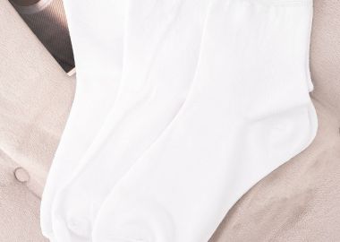 ΛΕΥΚΕΣ ΚΑΛΤΣΕΣ-PACK OF 3 - sense-shop - 