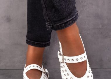 ΛΕΥΚΕΣ ΜΠΑΛΑΡΙΝΕΣ ΜΕ ΤΡΟΥΚΣ - EFREM - sense-shop - 