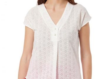 ΛΕΥΚΗ KHΠOYΡ ΖΑΠΟΝΕ ΜΠΛΟΥΖΑ - Anna Raxevsky - 