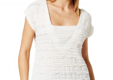 ΛΕΥΚΗ ΖΑΠΟΝΕ ΖΑΚΑΡ ΜΠΛΟΥΖΑ ΜΕ ΠΙΕΤΕΣ - Anna Raxevsky - 