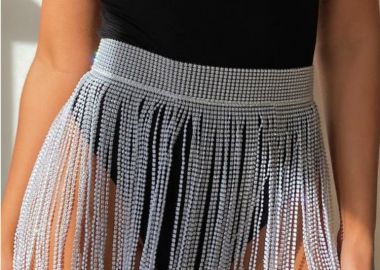 ΛΕΥΚΗ ΖΩΝΗ ΜΕ ΣΤΡΑΣ - MIKALA - fashionroom - 