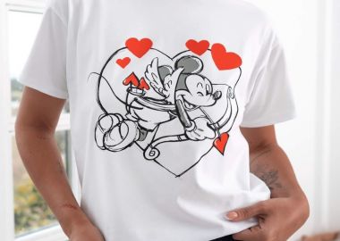 ΛΕΥΚΟ T-SHIRT - EROS MICKEY - fashionroom - 