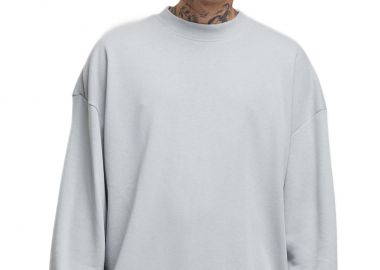 Light Terry Crew Urban Classics TB6663 Lightasphalt - Urban Classics - 
