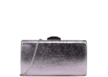 Λιλά clutch τσαντάκι - MIGATO - 